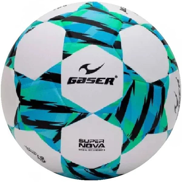 Balon Gaser Soccer Super Nova 5 Azul-Verde